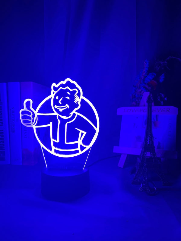 Fallout Shelter Logo Led Night Light