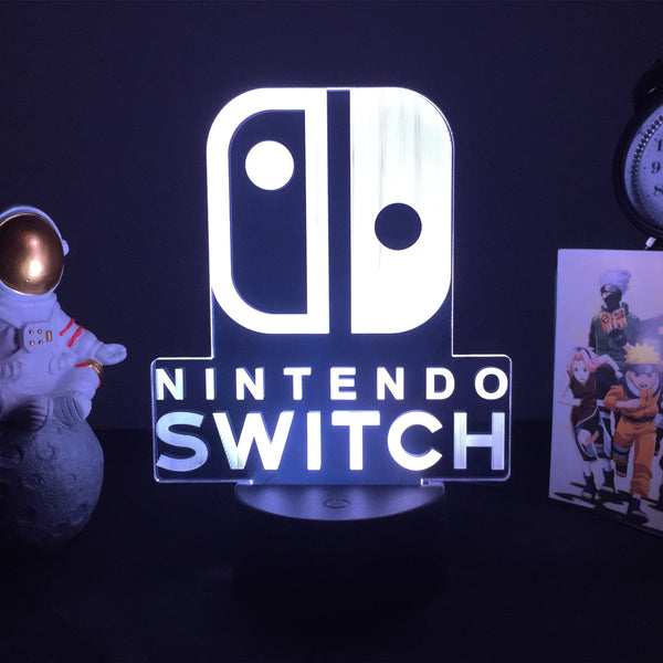 3D Night Light Nintendo Switch LOGO